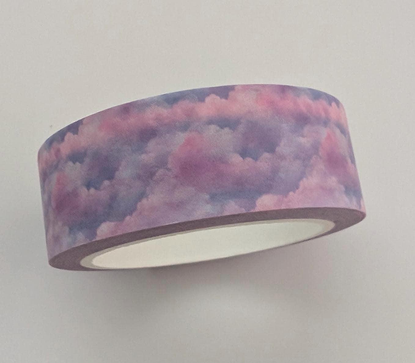 Pastel Clouds Washi Tape, Decorative Paper Tape