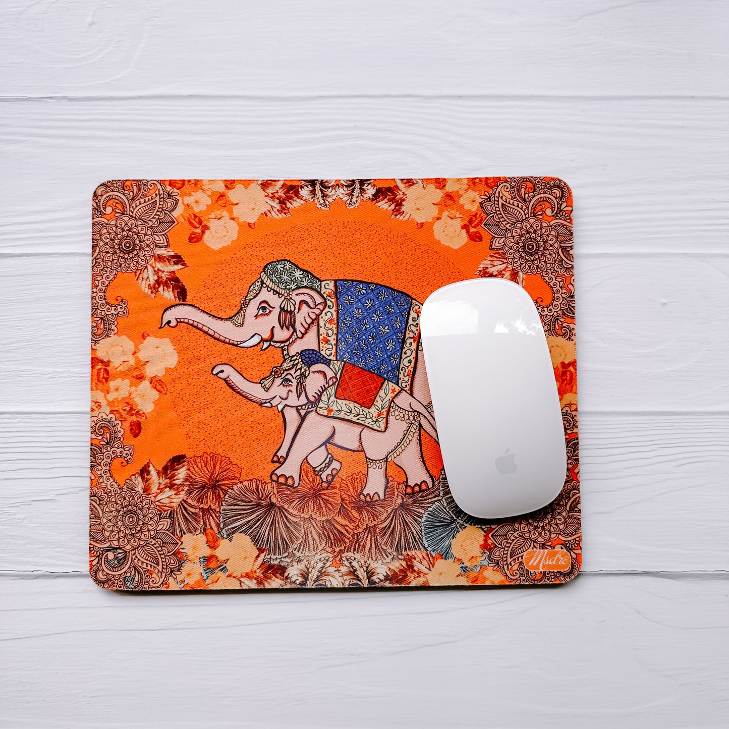 Indian Elephant Mousemat, mouse pad