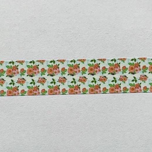 Floral Spring Washi Tape, Decorative Paper Tape, 15mm