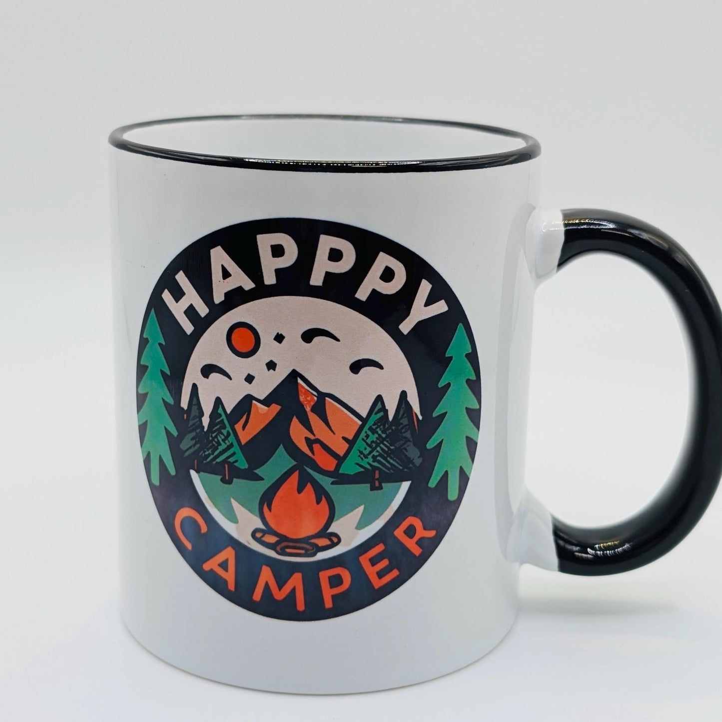 Happy Camper Mug, 11oz Ceramic Mug