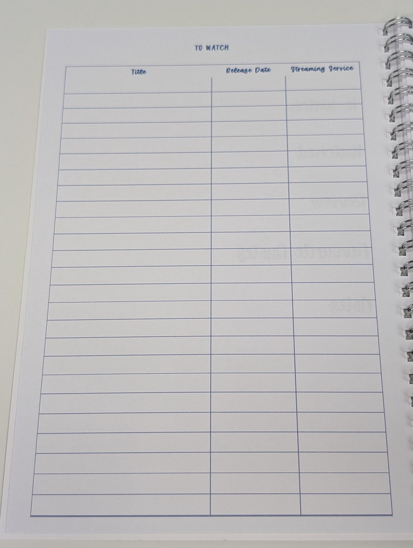 K Drama Review Journal, handmade journal