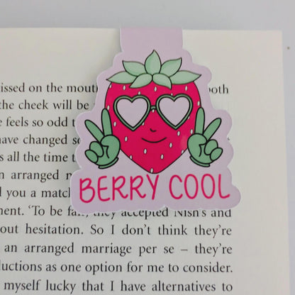 Berry Cool Magnetic Bookmark