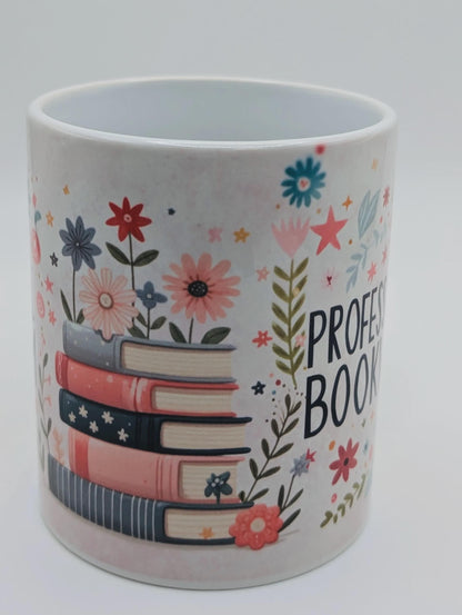 Professional Bookworm Mug, 11oz ceramic mug