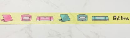 Girl Boss Washi Tape, Decorative Paper Tape, 15mm