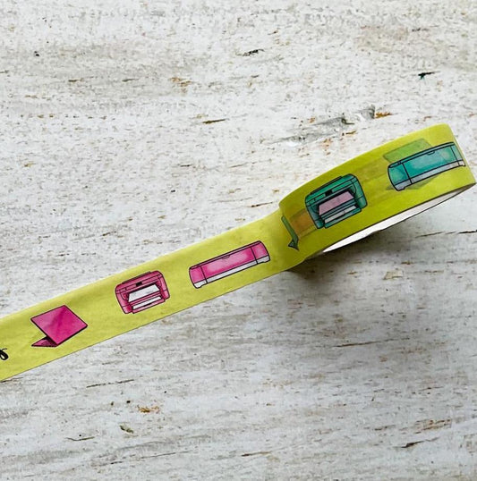 Girl Boss Washi Tape, Decorative Paper Tape, 15mm