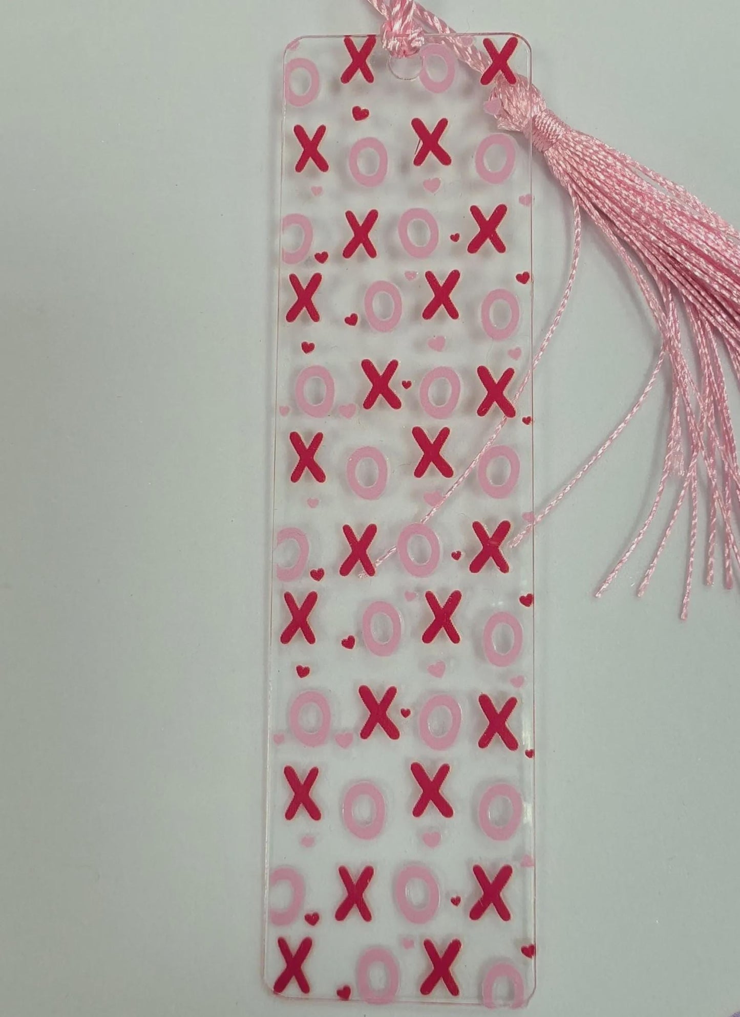 XOXO Bookmark, acrylic bookmark