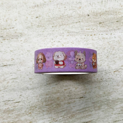 Dogs With A Cuppa Washi Tape