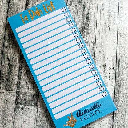 Actually I Can Ta Dah List Notepad