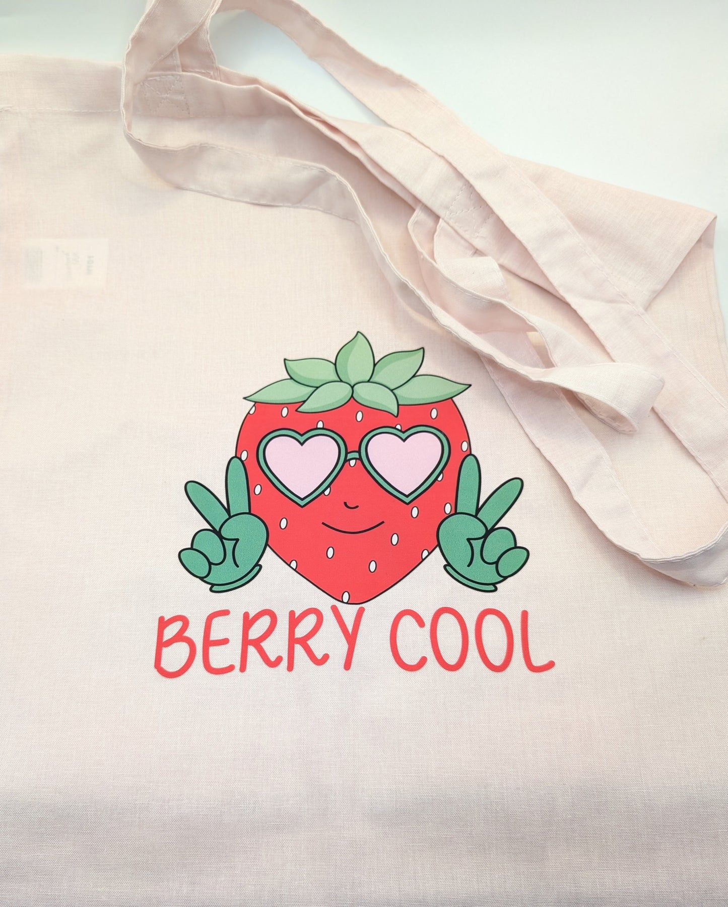 Berry Cool tote cotton tote bag
