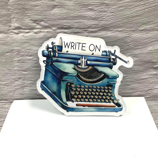 Write On Typewriter Fridge magnet