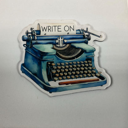 Write On Typewriter Fridge magnet