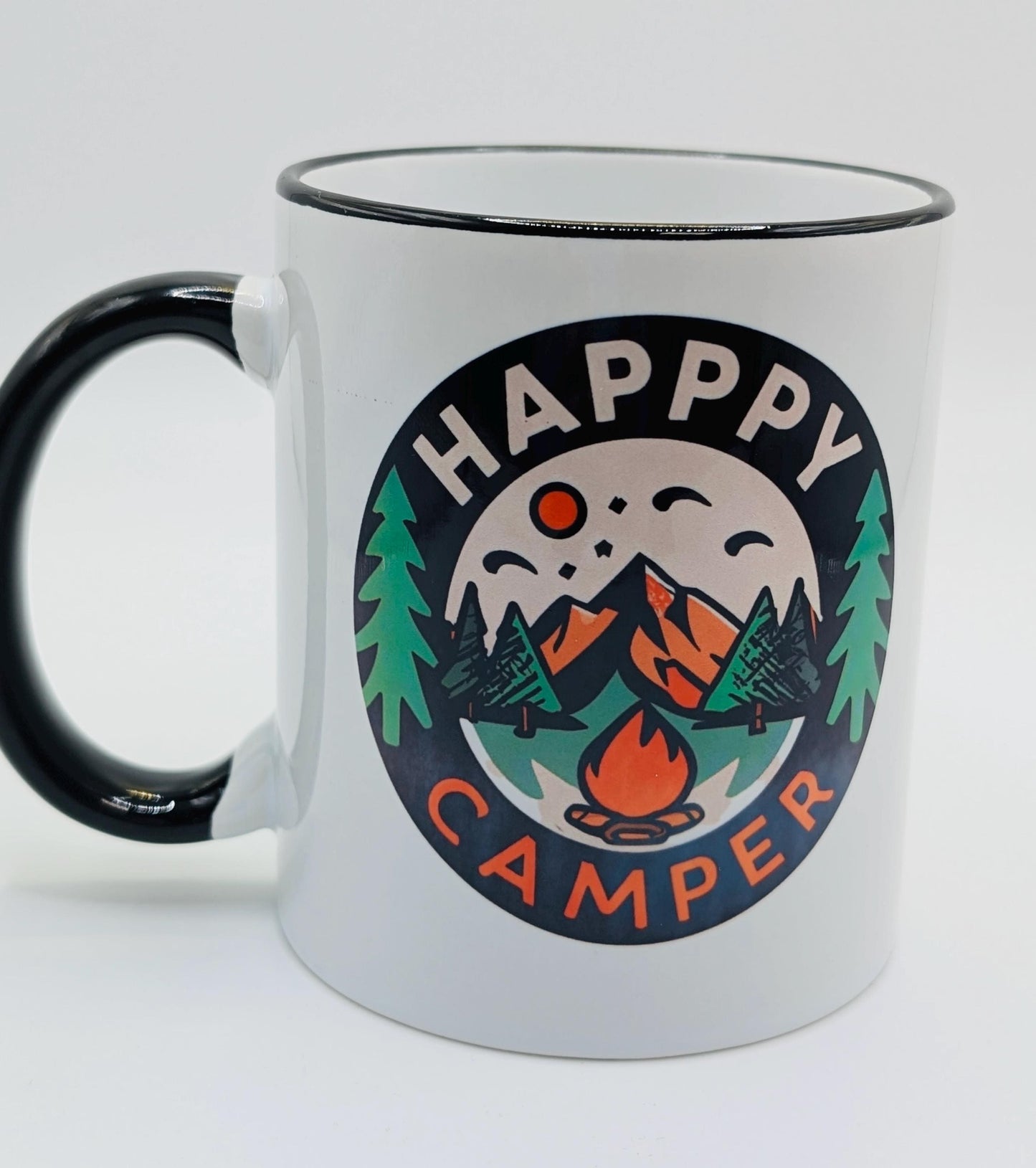 Happy Camper Mug, 11oz Ceramic Mug