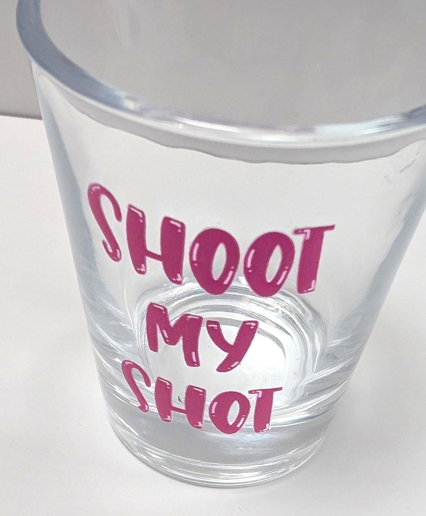 Shoot My Shot Shot Glass