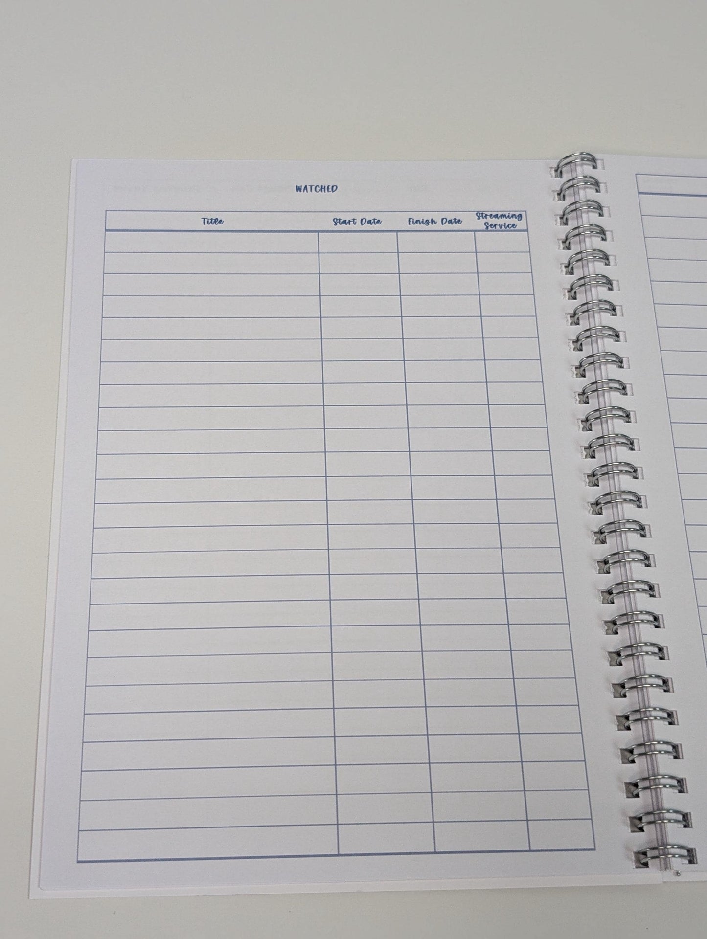 K Drama Review Journal, handmade journal