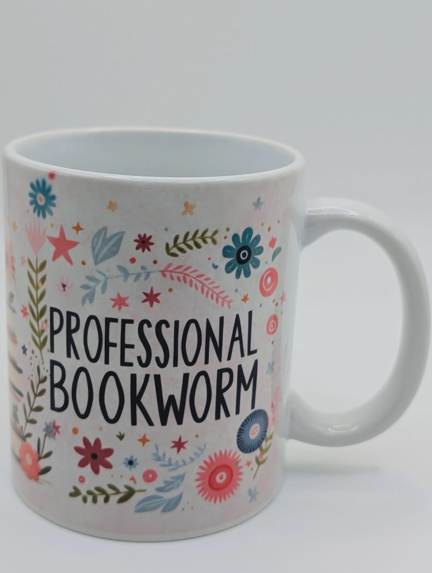 Professional Bookworm Mug, 11oz ceramic mug