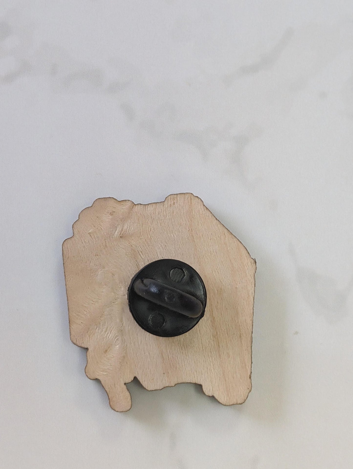 Write On Typewriter Wooden Pin