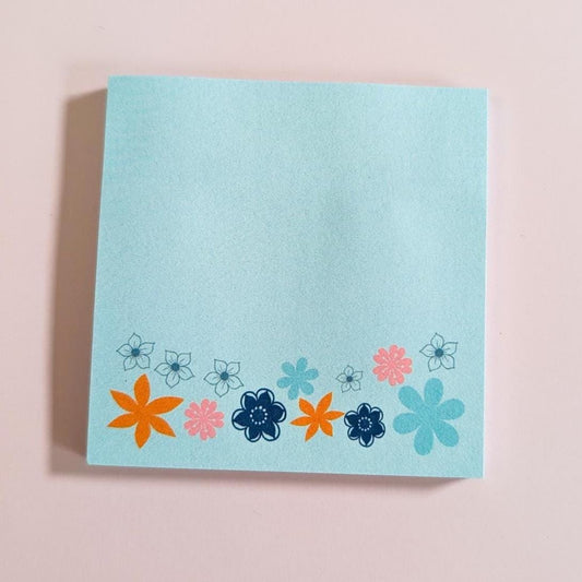 Bold Floral sticky notes