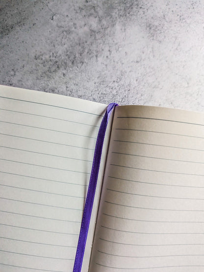 Shiny New Ideas A6 lined notebook