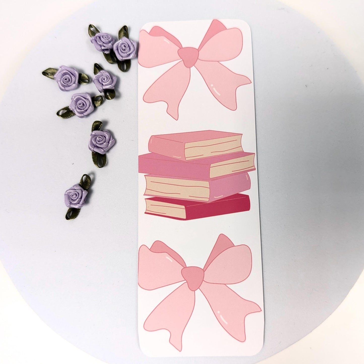Coquette Books Pink Bookmark, page marker