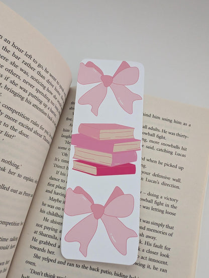 Coquette Books Pink Bookmark, page marker