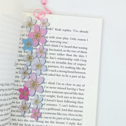 Spring Floral Acrylic Bookmark