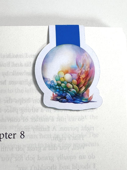 Under The Sea Bubble Bookmark, magnetic bookmark