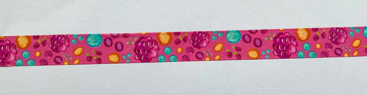 Wild Berry Washi Tape, Decorative Paper Tape, 15mm __etsy:7786413564