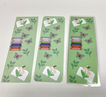 Spring Reading Bookmark, page marker